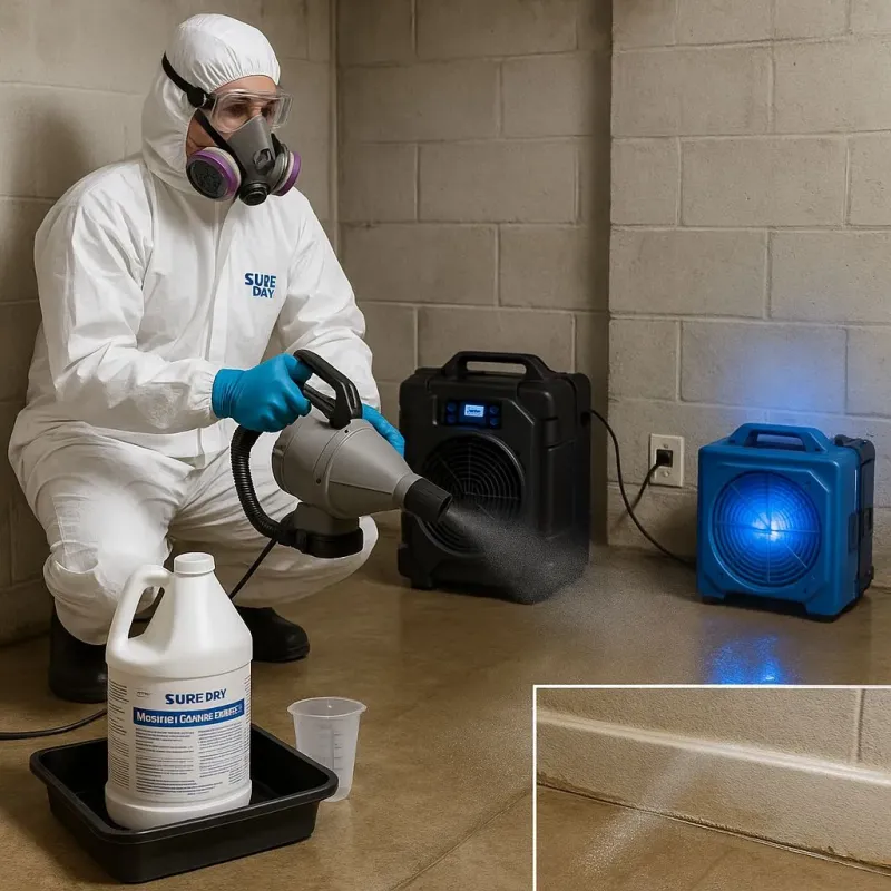 Sanitization and Odor Removal process in Oregon, IL