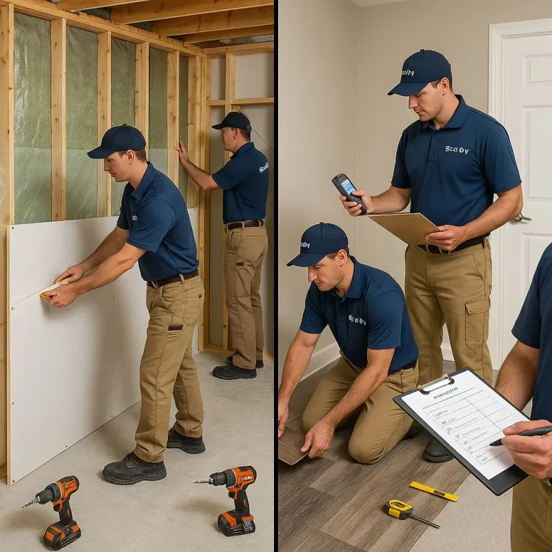 Repairs and Reconstruction process in Oregon, IL